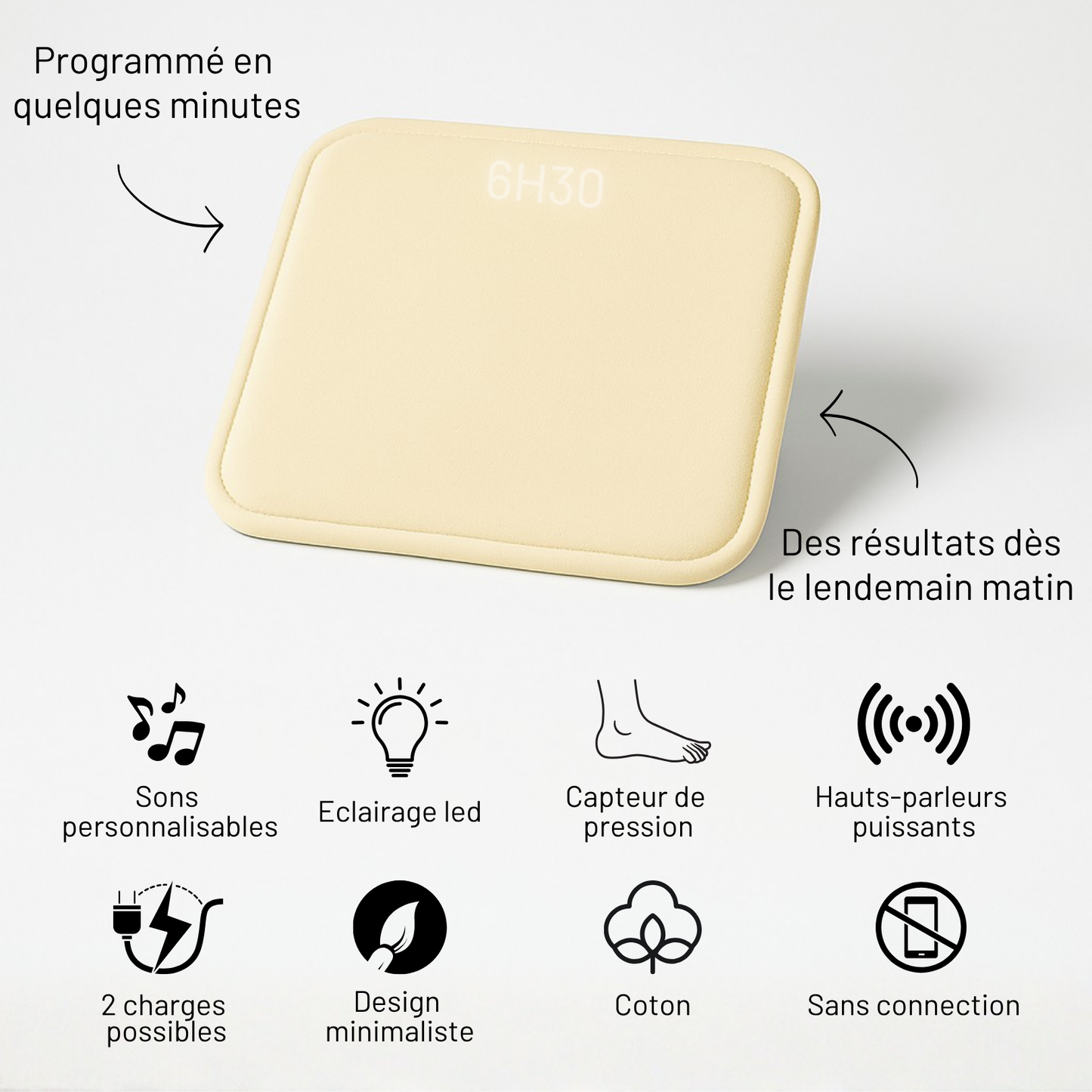 Tapis alarme reveil