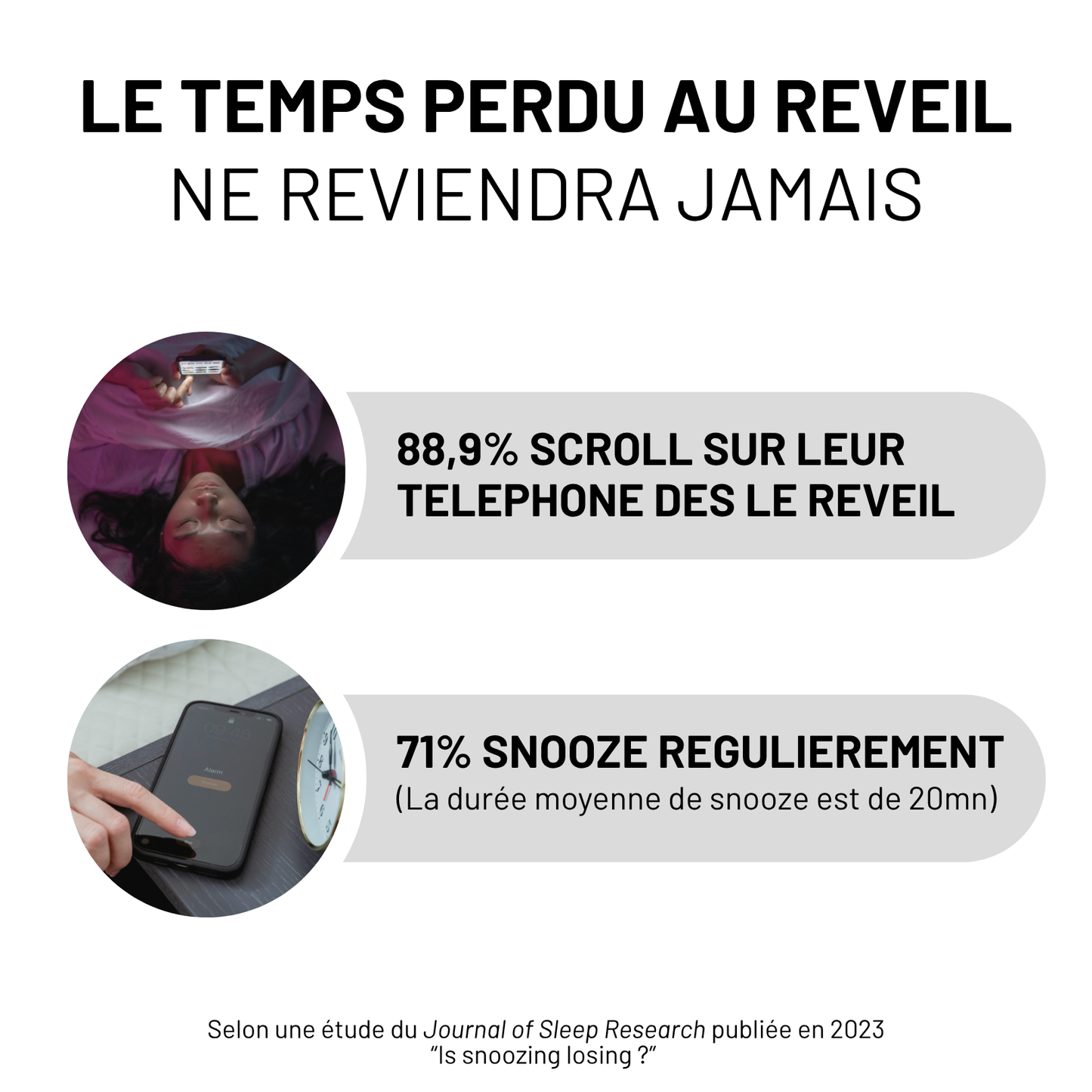 Tapis alarme reveil