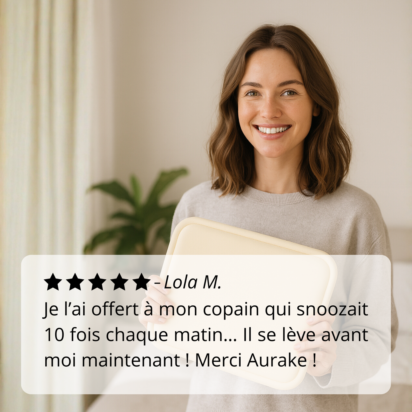 Tapis alarme reveil