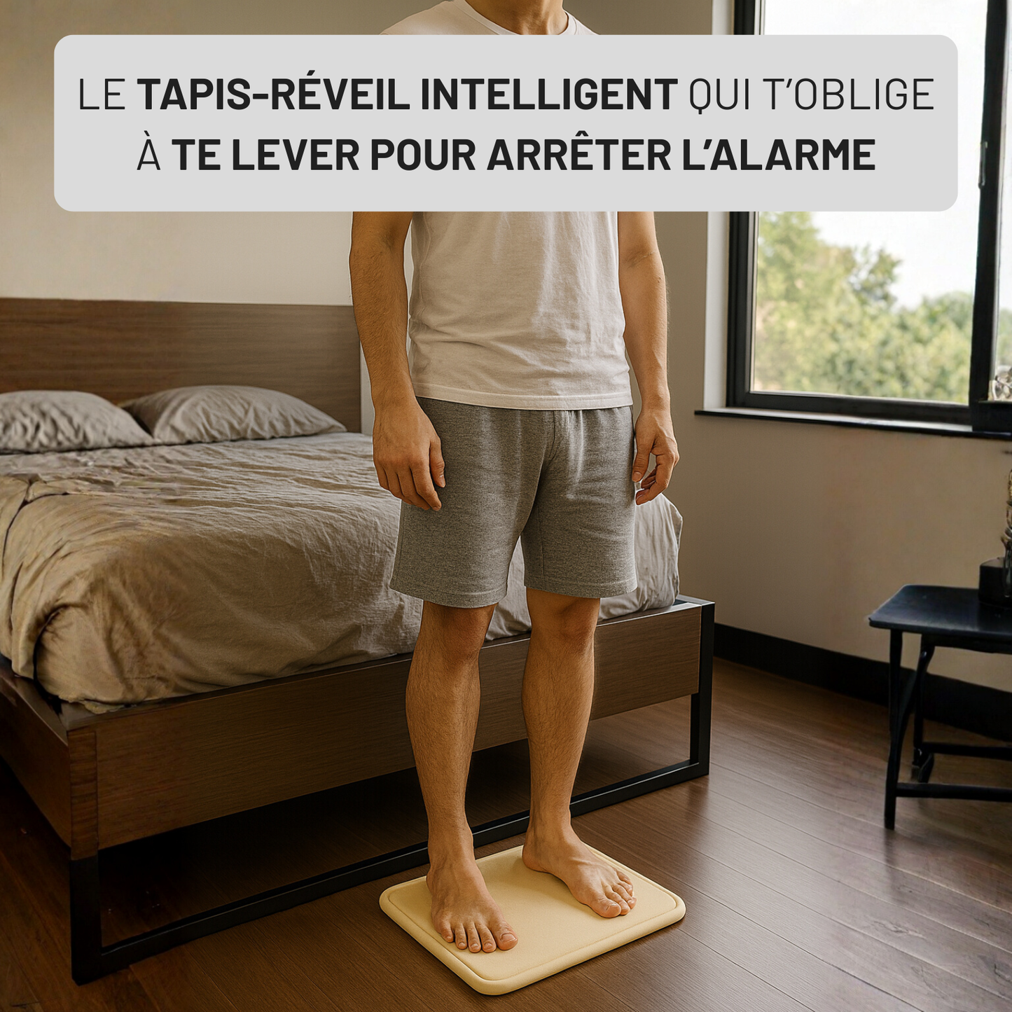 Tapis alarme reveil